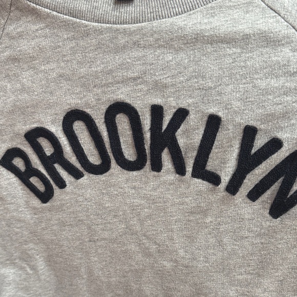 J. Crew Gray Brooklyn Sweatshirt - Picture 3 of 4